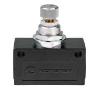 t1000c4800 Norgren T1000 Series Threaded Flow Regulator, G 1/2 Female Inlet Port x G 1/2 Female Outlet Port