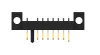 1747785-1 TE Connectivity 1747785 Series Right Angle Through Hole PCB Header, 8 Contact(s), 2 mm Pitch, 1 Row, Unshrouded