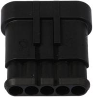 282107-1 TE Connectivity, AMP Superseal 1.5 Connector Housing Plug 5 Way