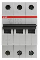 2cds213001r0324-sh203-c32 ABB Compact Home SH200 MCB, 3P, 32A Curve C, 440V AC, 6 kA Breaking Capacity