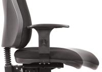 180-9718 RS PRO Black Fabric Typist Chair