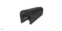 175-2567 RS PRO Black EPDM Edge Protection, 20m
