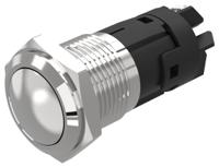 82-45721000 EAO 82 Series Push Button Switch, Momentary, Panel Mount, 16mm Cutout, SPDT, 240V, IP65, IP67