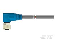 t4161420008-001 TE Connectivity Female 8 way M12 to 8 way Sensor Actuator Cable, 500 mm