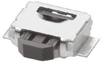 b3u-3100p Omron Button Tactile Switch, SPST 50 mA @ 12 V dc 0.7mm Through Hole