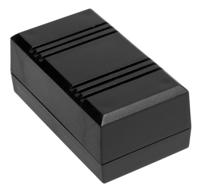 192-0768 RS PRO Black ABS Enclosure, IP30, IK06, 99.8 x 56.1 x 43.3mm