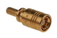 r114082000w Radiall, Plug Cable Mount SMB Connector, 50Ω, Crimp Termination, Straight Body