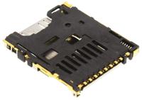 dm3at-sf-pejm540 Hirose 8 Way Right Angle Micro SD Memory Card Connector
