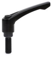 284-5362 RS PRO Gloss Black Die Cast Zinc Cabinet Handle 57 mm Height, 78mm Length
