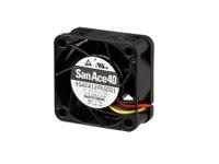 9ga0412p6g001 Sanyo Denki San Ace 9GA Series Axial Fan, 12 V dc, DC Operation, 25m³/h, 2.76W, 230mA Max, 40 x 40 x 20mm