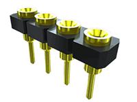 sl-132-g-12 Samtec SL Series Straight Through Hole Mount PCB Socket, 32-Contact, 1-Row, 2.54mm Pitch, Solder Termination