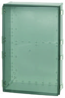cab-pc-604022-t Fibox CAB Series Polycarbonate Wall Box, IP65, Viewing Window, 600 mm x 400 mm x 220mm