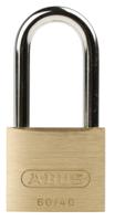 xr0060hb44k1 ABUS Key Weatherproof Brass, Steel Padlock, Keyed Alike, 6.5mm Shackle, 40mm Body