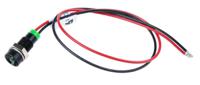 722-7726 RS PRO Green Panel Mount Indicator, 2V dc, 6mm Mounting Hole Size, Lead Wires Termination, IP67