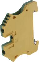 1010100000 Weidmuller 2-Way WPE 4 Earth Terminal Block, 10 → 22 AWG Wire, Screw Down, Wemid Housing, ATEX