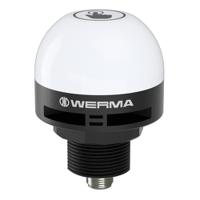 24017055 Werma MC55 Series Multicolour Flashing Beacon, 24 V, Built -In-Mount, LED Bulb, IP65, IP69K