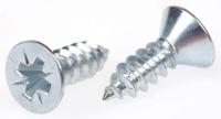546-5519 RS PRO Bright Zinc Plated Steel Countersunk Head Self Tapping Screw, N°8 x 1/2in Long 13mm Long