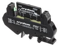 dra1-cmxe60d10 Sensata Crydom DRA1 CMX Series Solid State Interface Relay, 28 V dc Control, 8 A Load, DIN Rail Mount