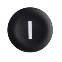 zba2935 Schneider Electric Black Push Button Cap for Use with Harmony XAL, Harmony XB4, Harmony XB5