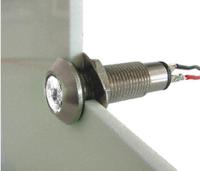 534-997-63 Marl White Panel Mount Indicator, 12 → 28V, 8.1mm Mounting Hole Size, Solder Tab Termination, IP67