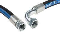 110-2237 RS PRO 754mm Synthetic Rubber Hydraulic Hose Assembly, 215bar Max Pressure
