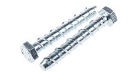 264-6409 RS PRO Steel Ankerbolt M12 x 75mm, 12mm Fixing Hole