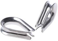 247-9054 RS PRO Stainless Steel Thimble For Use With 6mm Diameter Wire Rope