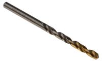 a00247 Dormer A002 Series HSS-TiN Twist Drill Bit, 4.7mm Diameter, 80 mm Overall