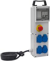 1154911 brennenstuhl BD 4 Phase Distribution Board, 4 Way, 30 mA