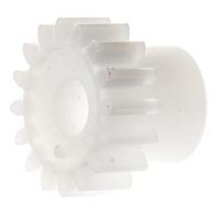 521-7001 RS PRO POM 16 Teeth Spur Gear, 0.5 Module, 3mm Bore Diam, 8mm Pitch Diam, 6mm Hub Diam