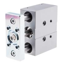 dfm-20-25-p-a-kf Festo Pneumatic Guided Cylinder - 170916, 20mm Bore, 25mm Stroke, DFM Series, Double Acting