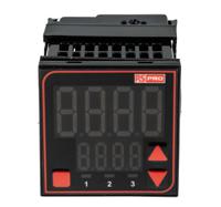 124-1072 RS PRO Panel Mount PID Temperature Controller, 48 x 48mm, 3 Output Relay, 110 → 240 V ac Supply Voltage