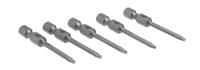 1212570 Phoenix Contact Torx Screwdriver Bit, T8 Tip, 50 mm Drive, Torx Drive, 50 mm Overall