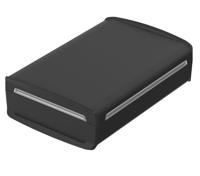 48434351hmt1 Bopla BoVersa Series Black, Transparent Polycarbonate General Purpose Enclosure, 180 x 120 x 52mm