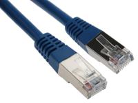 cr503b2cbl Decelect, 2m Cat5, Blue RJ45 to Male RJ45 Male, F/UTP Shielded, Terminated PVC Sheath