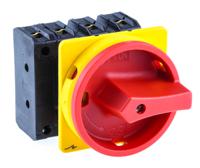 010398-p3-63easvbn Eaton 3P+N Pole Flush Mount Isolator Switch - 63A Maximum Current, 37kW Power Rating, IP65