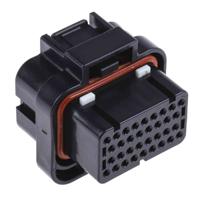 2-1437285-3 TE Connectivity, SUPERSEAL Automotive Connector Plug Black Cable Mount 34 Way
