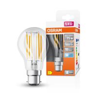 4058075592711 LEDVANCE 40580 B22d LED Bulbs 7.5 W(75W), 4000K, Cool White, Classic Bulb shape