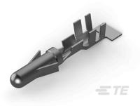 925715-2 TE Connectivity Commercial MATE-N-LOK Series Male Crimp Terminal, 20AWG Min, 14AWG Max