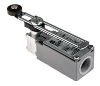 902-6896 RS PRO Adjustable Roller Lever Limit Switch, NO/NC, IP66, DPST, Zinc Alloy Housing, 400V ac Max, 10A Max