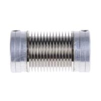 321173232 Huco Bellows Coupling, 17mm Outside Diameter, 10mm Bore, 27mm Length Coupler