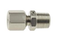 178-0973 RS PRO 1/8 NPT Compression Fitting for Use with Thermocouple or PRT Probe, 2mm Probe, RoHS Standard