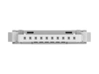 119977-e ERNI, 11997 Female Connector Housing, 2mm Pitch, 10 Way, 1 Row