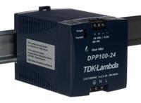 dpp100-24 TDK-Lambda DPP Switched Mode DIN Rail Power Supply, 85 → 132V ac, 176 → 264 V ac / 210 → 375V dc