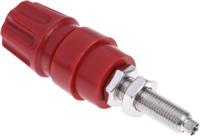 930144101 Hirschmann Test & Measurement 63A, Red Binding Post With Brass Contacts and Nickel Plated
