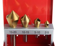 215-467 RS PRO HSS Countersink Drill Bit Set, 2mm Head, 90°, 4 Piece(s)