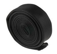 668-1270 RS PRO Braided PET Black Cable Sleeve, 20mm Diameter, 3m Length