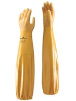 sho772 Showa Yellow 35% Cotton, 65% Polyester Glove, Size 10, Nitrile Coating