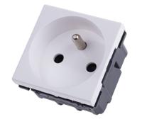 5-720-21 Legrand Arteor White 1 Gang Plug Socket, 16A, Type E - French, Indoor Use