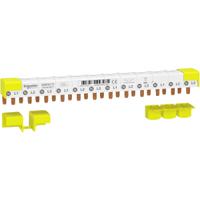a9xpn712 Schneider Electric Acti 9 3 Phase Busbar, 230 → 400V, 18mm Pitch